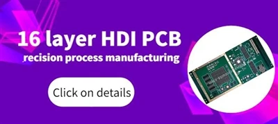 16-il Saffi HDI Interconnect PCB Circuit Board: L-Artiġġjanat ta' Preċiżjoni ...