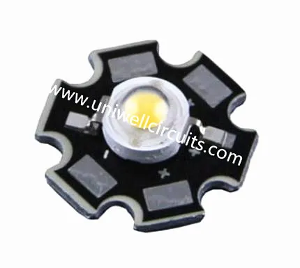 Black Circuit Board ta 'Base ta' Aluminju Maskra Solder