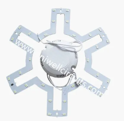 White Aluminum LED Circuit Board għad-Dawl